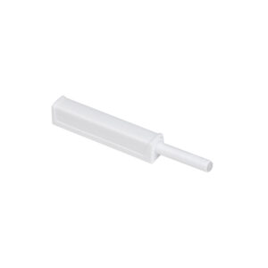 Push-to-open mechanism rubber tip/mortise white AKS reinforced - Image 1