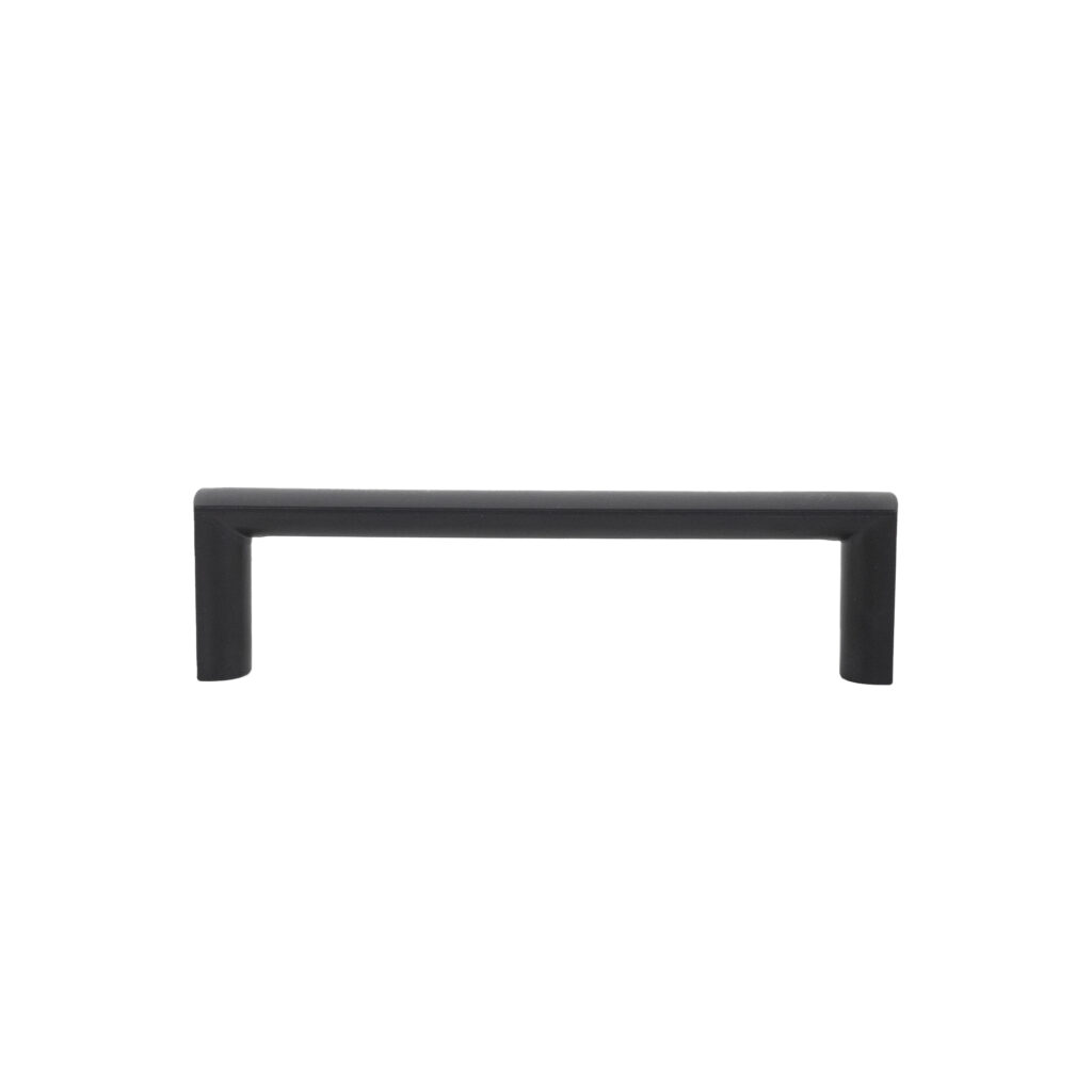 Furniture handle bracket plastic. PS155/S155 96 black matt AKS