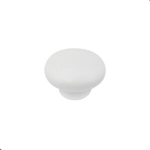 Furniture handle ceramic button DG20 white AKS - Image 1