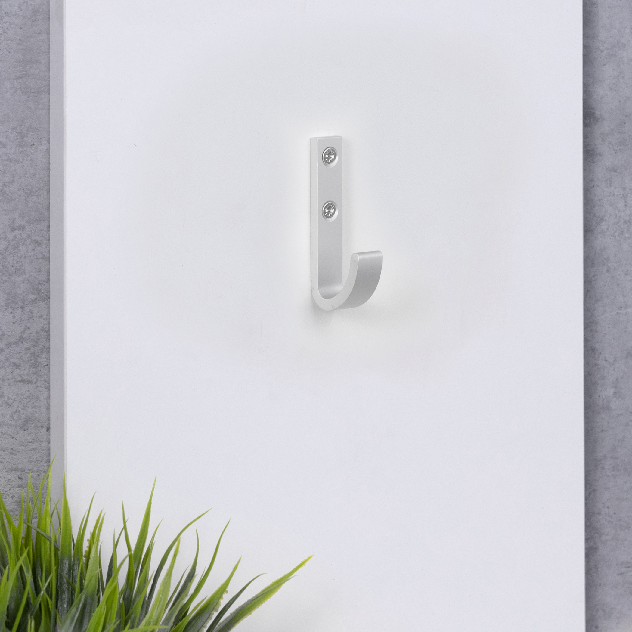 Furniture hook single-horn aluminum. FLEX aluminum AKS - Image 4