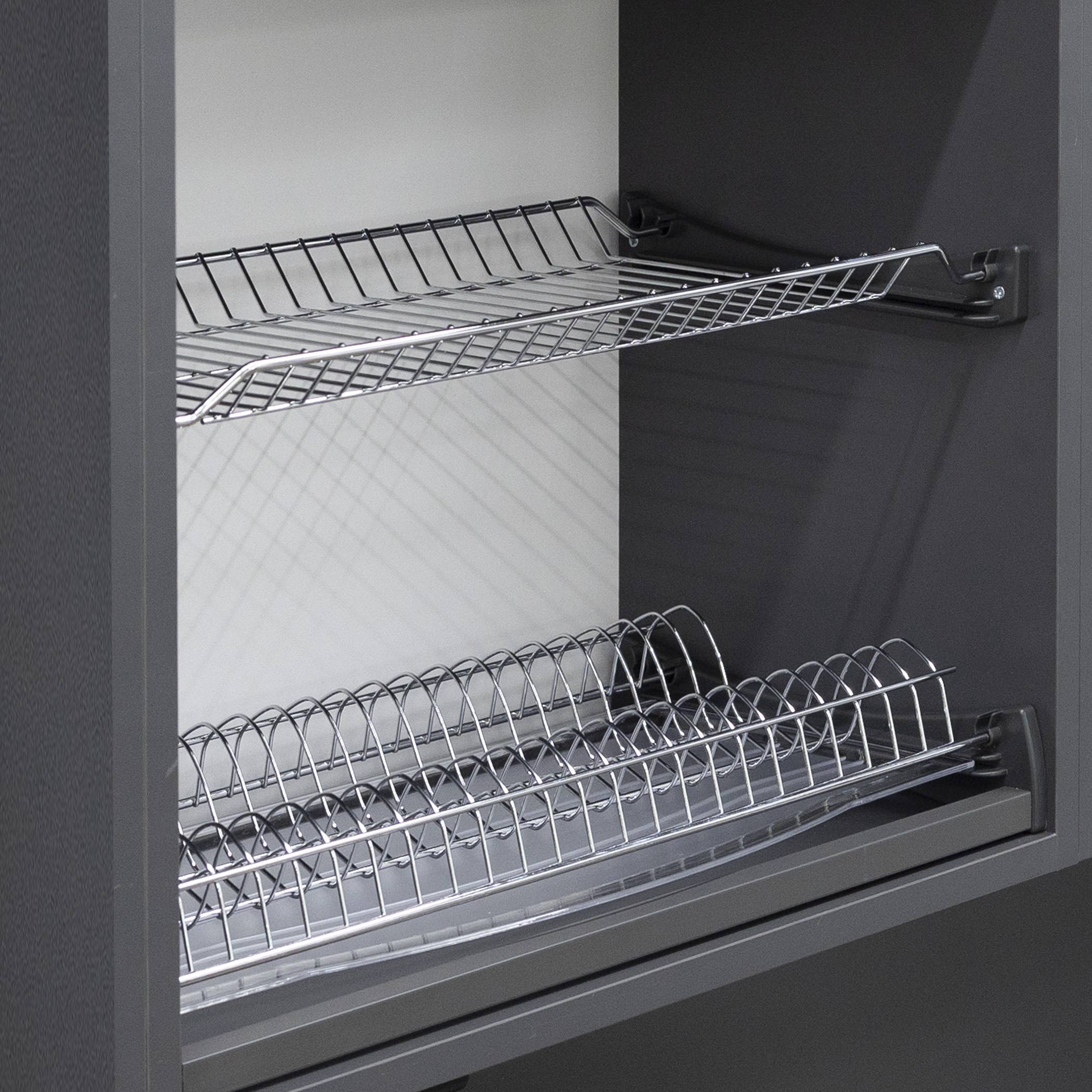 Dish drainer 800 HUGO with profile, chrome AKS - Image 4