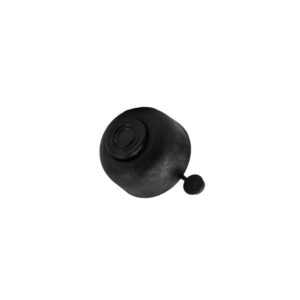 Furniture support plast. WPJA-22 h27 adjustable black AKS - Image 1