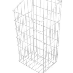 Корзина для белья 300 (235*255*600), белый REJS - изображение 1