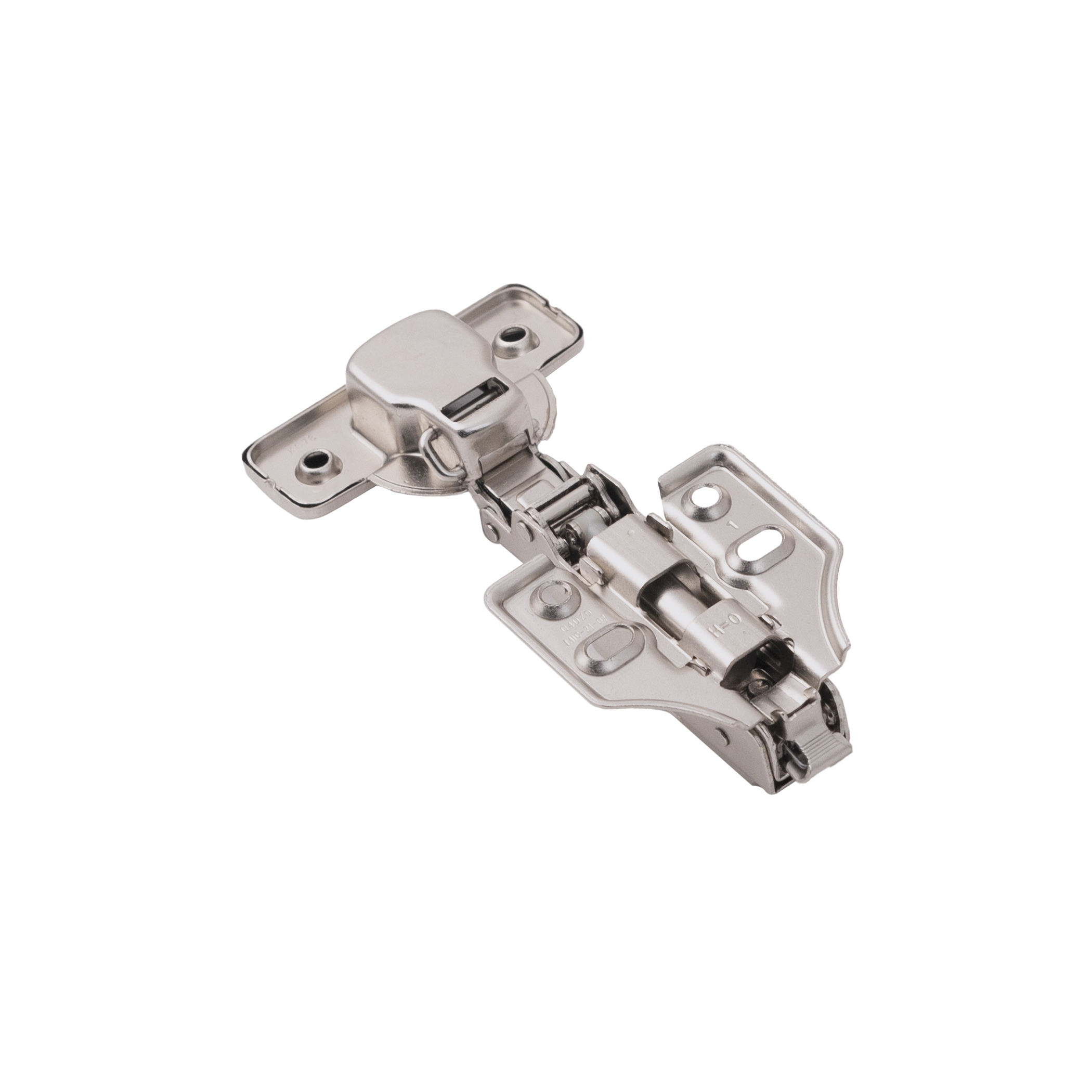 Overhead hinge with closer 45mm h0 clip-on PRIME by AKS (screws, plugs) for facades up to 28mm (pack = 2 pcs.) - Image 3
