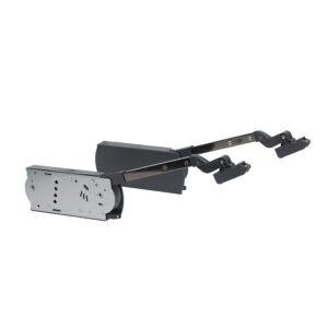 Upper lift mechanism L with door closer for two doors PRIME by AKS ZEVS graphite - Image 1