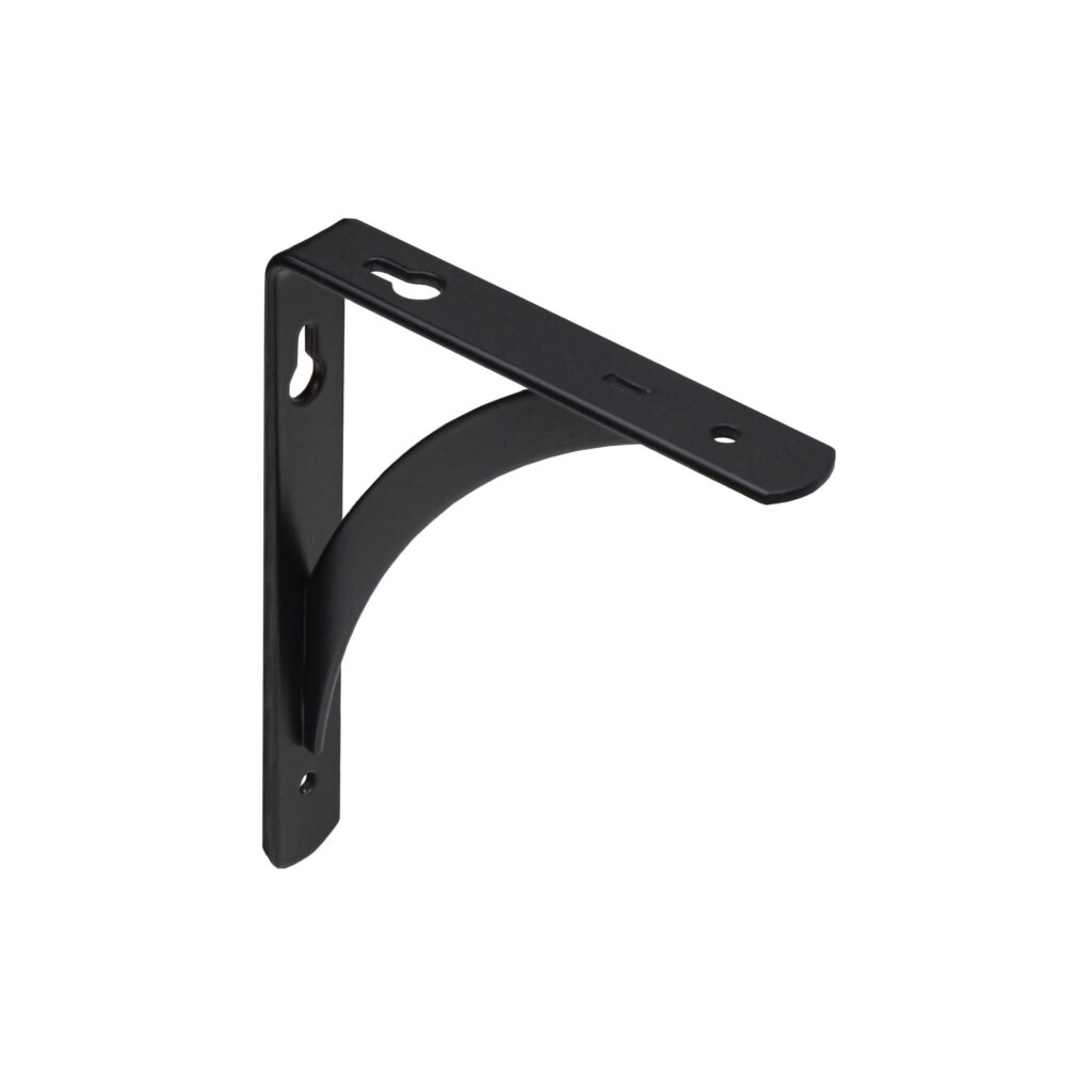 Shelf holder met. KOMETA 150*120*20*3, black AKS
