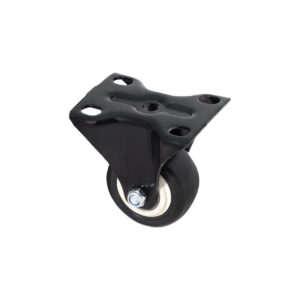 Furniture roller DIAMOND d40 h62 erect, black AKS - Image 1