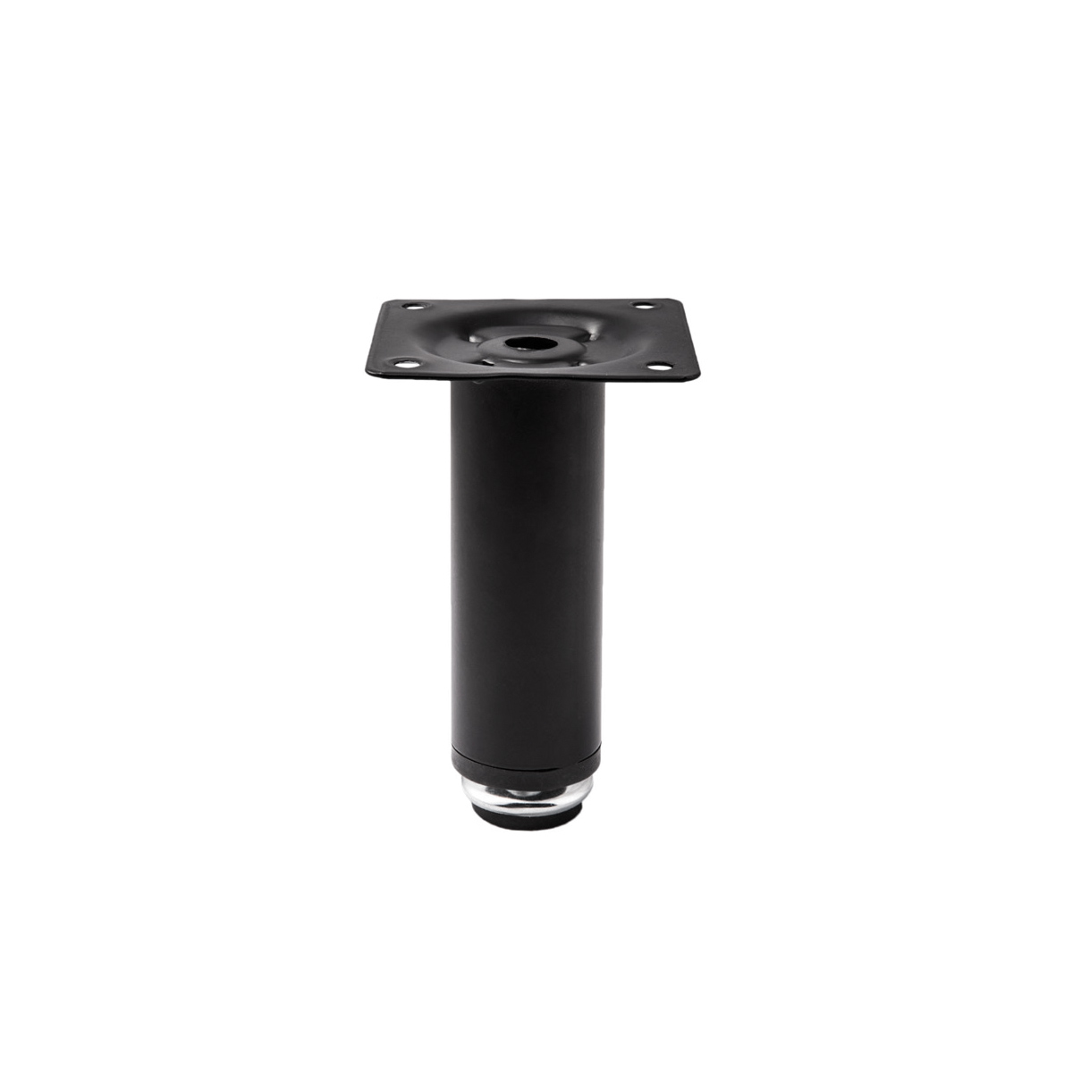 Furniture support meth D-150 h150 d30 with adjustable black matte AKS - Image 1