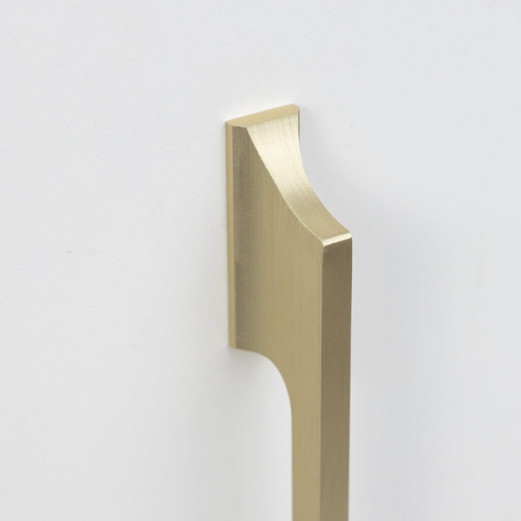 Furniture handle aluminum bracket DREAM 1152/1200 brushed gold, AKS