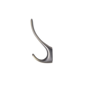 Furniture hook two-horn met. ROMA antique brass matte AKS - Image 3