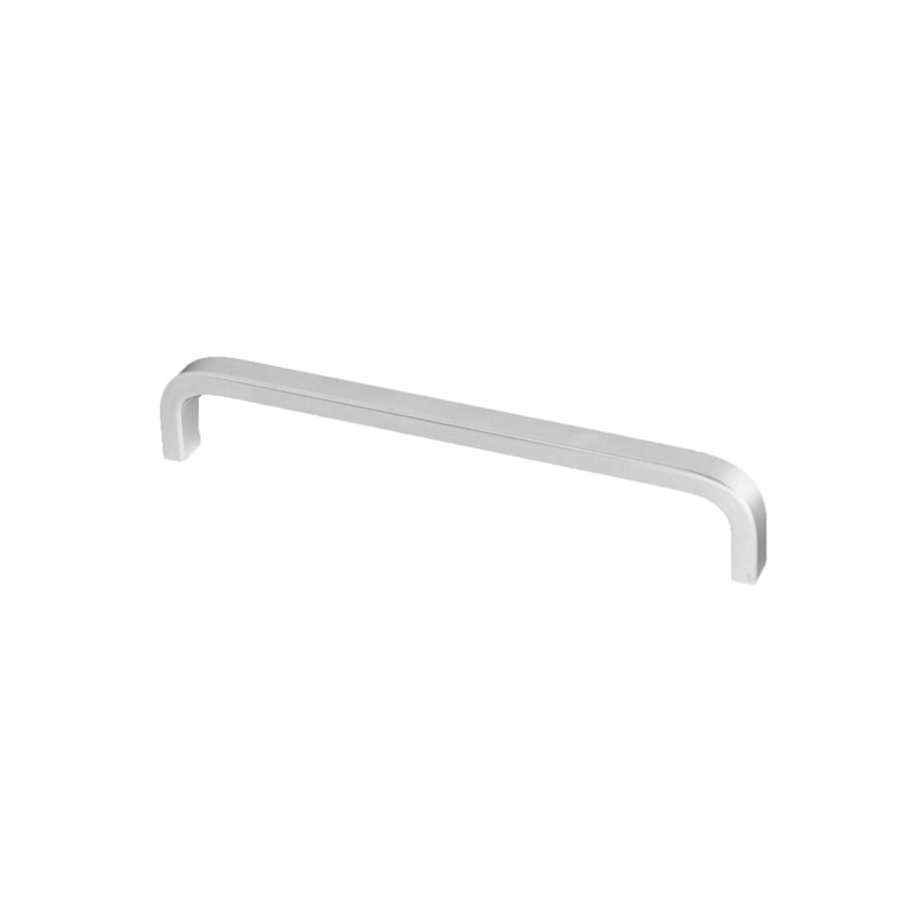 Furniture handle aluminum bracket STRIPS 96/103 matt chrome, AKS
