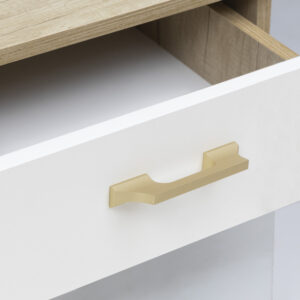 Furniture handle aluminum bracket DREAM 96/136 brushed gold, AKS - Image 5