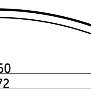 Ручка меб. скоба мет. Rio 160 инокс, AKS - изображение 2