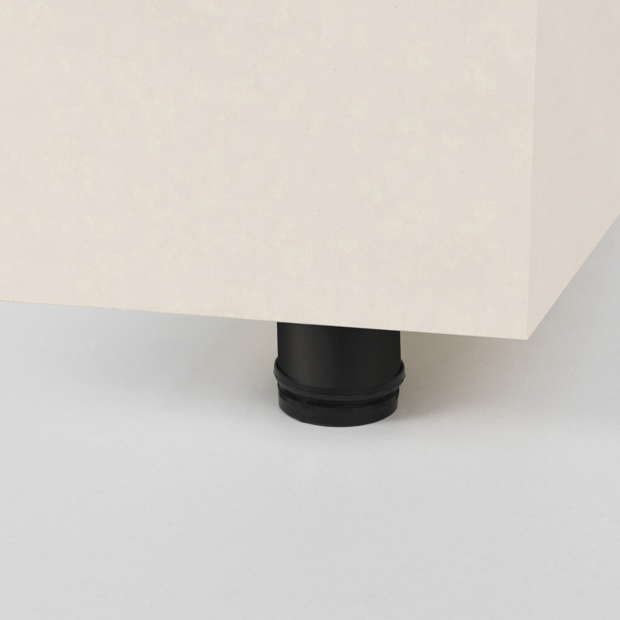Furniture support meth d50 h50 with adjustable black AKS - Image 3