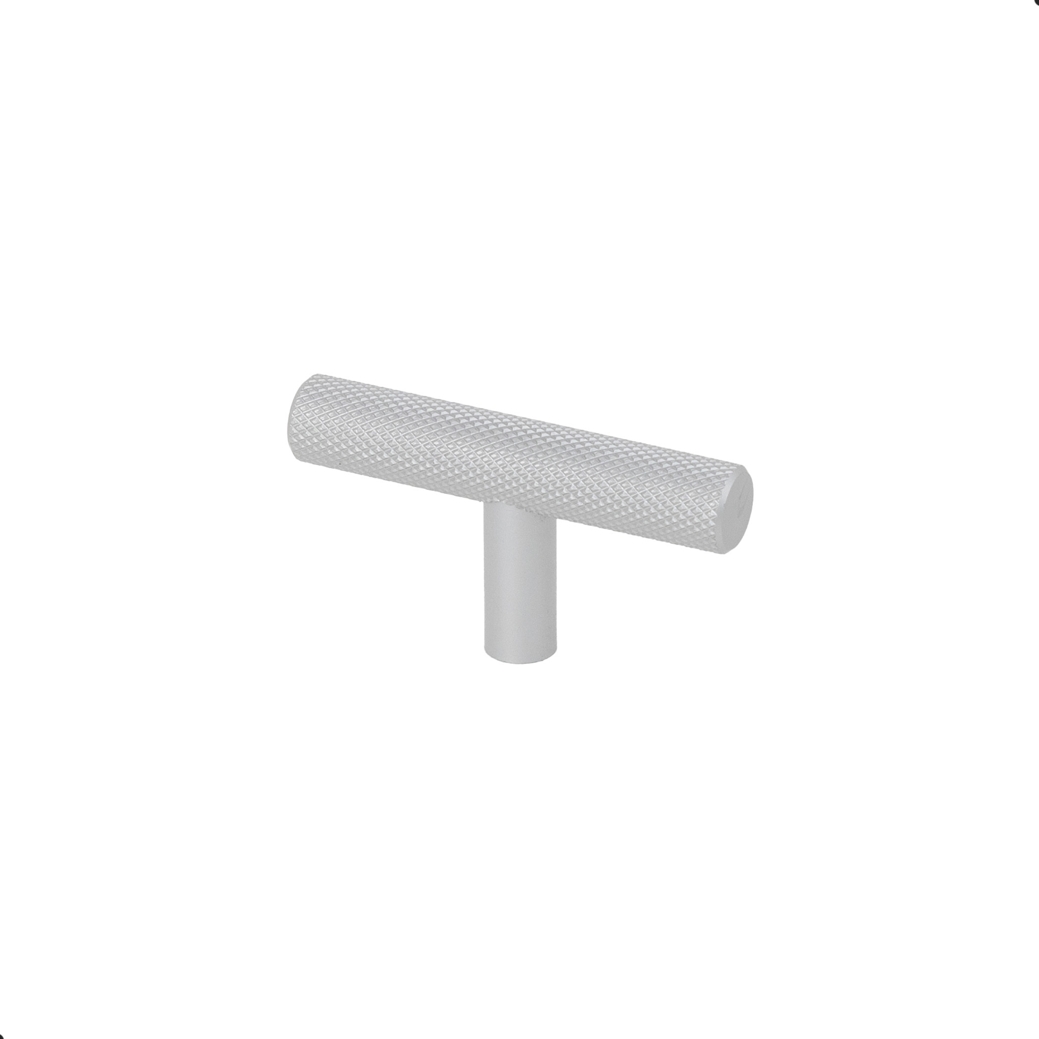 Furniture handle met button SNAKE brushed nickel, AKS - Image 1