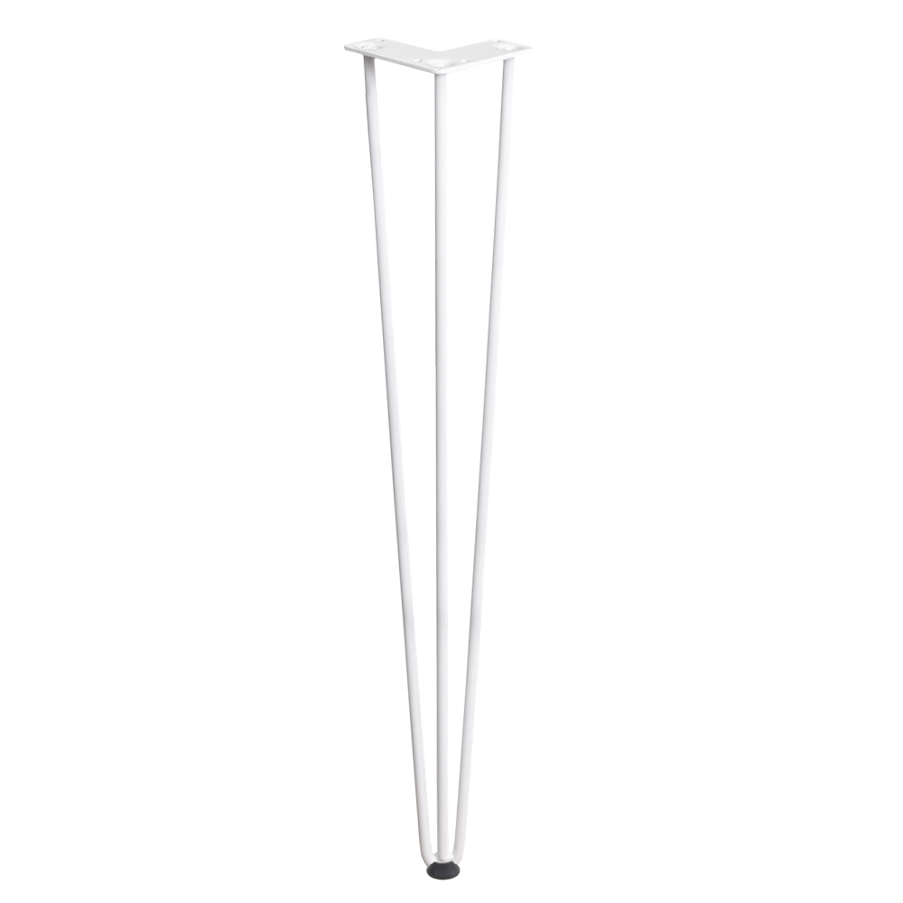 Furniture support FLASH h715, white (without screws) AKS