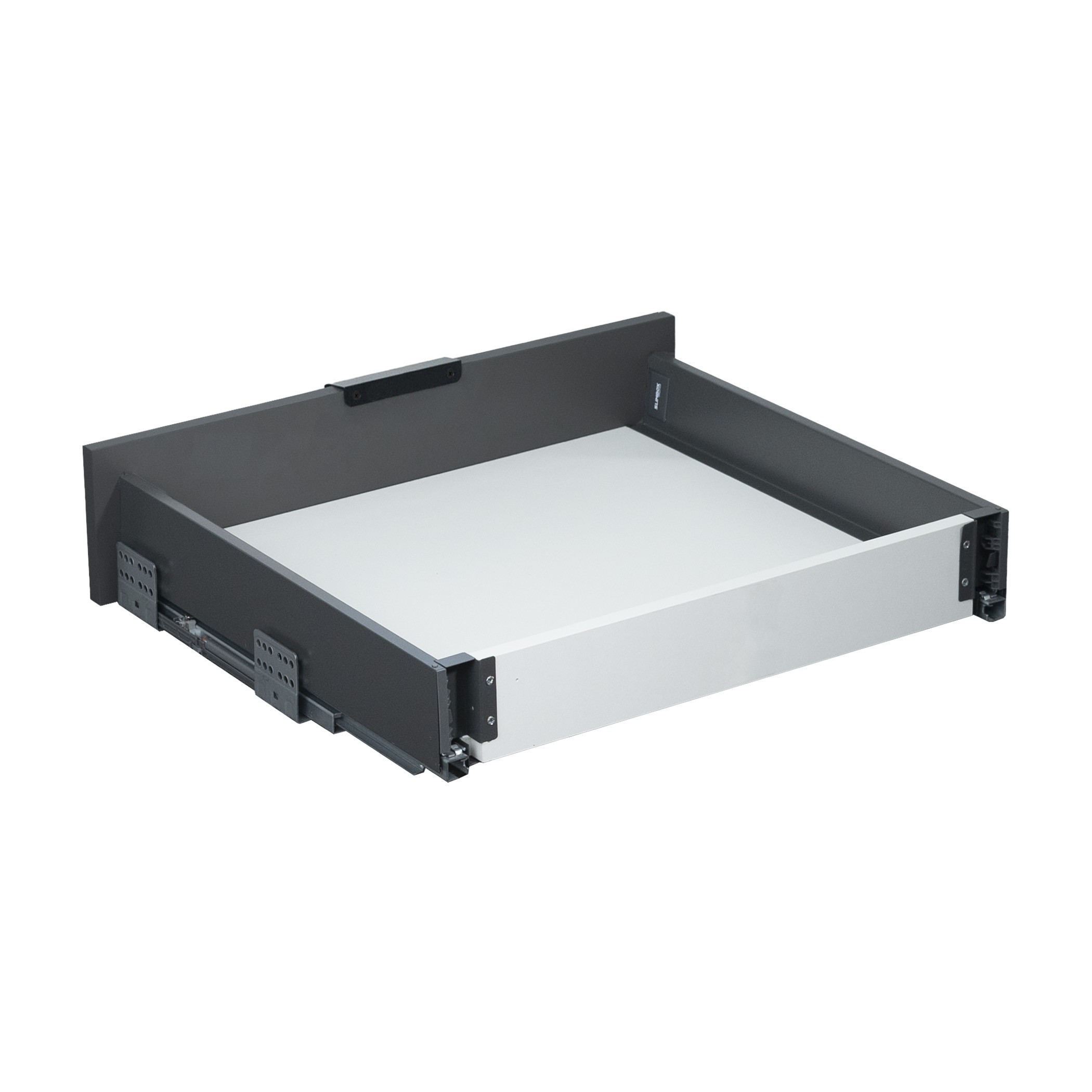 Система ящиков Slimbox Evolution L-500 H=84 графит SOFT CLOSE ДСП16мм - изображение 3