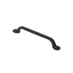 Furniture handle bracket met. EIVIND 128 black, AKS - Image 3