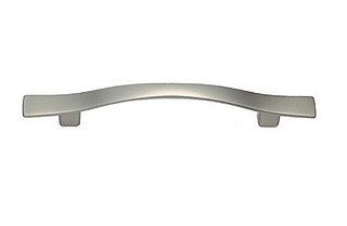 Furniture handle bracket met. UN06 96 satin, GRIDLI