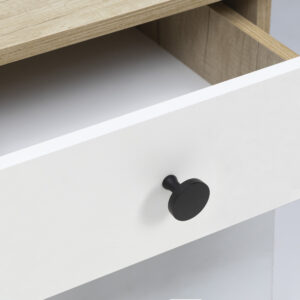 Furniture handle met button UNITY, matte black, AKS - Image 5