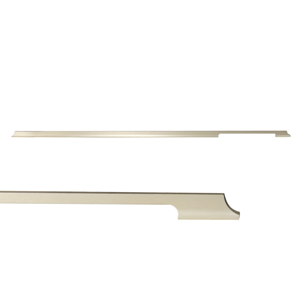 Furniture handle aluminum bracket DREAM 1152/1200 brushed gold, AKS