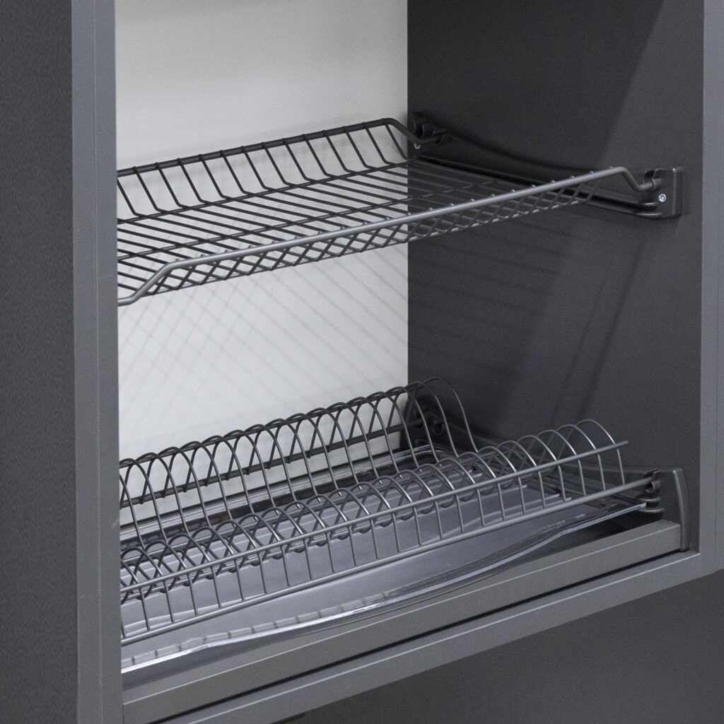 Dish drainer 800 HUGO with profile, graphite AKS