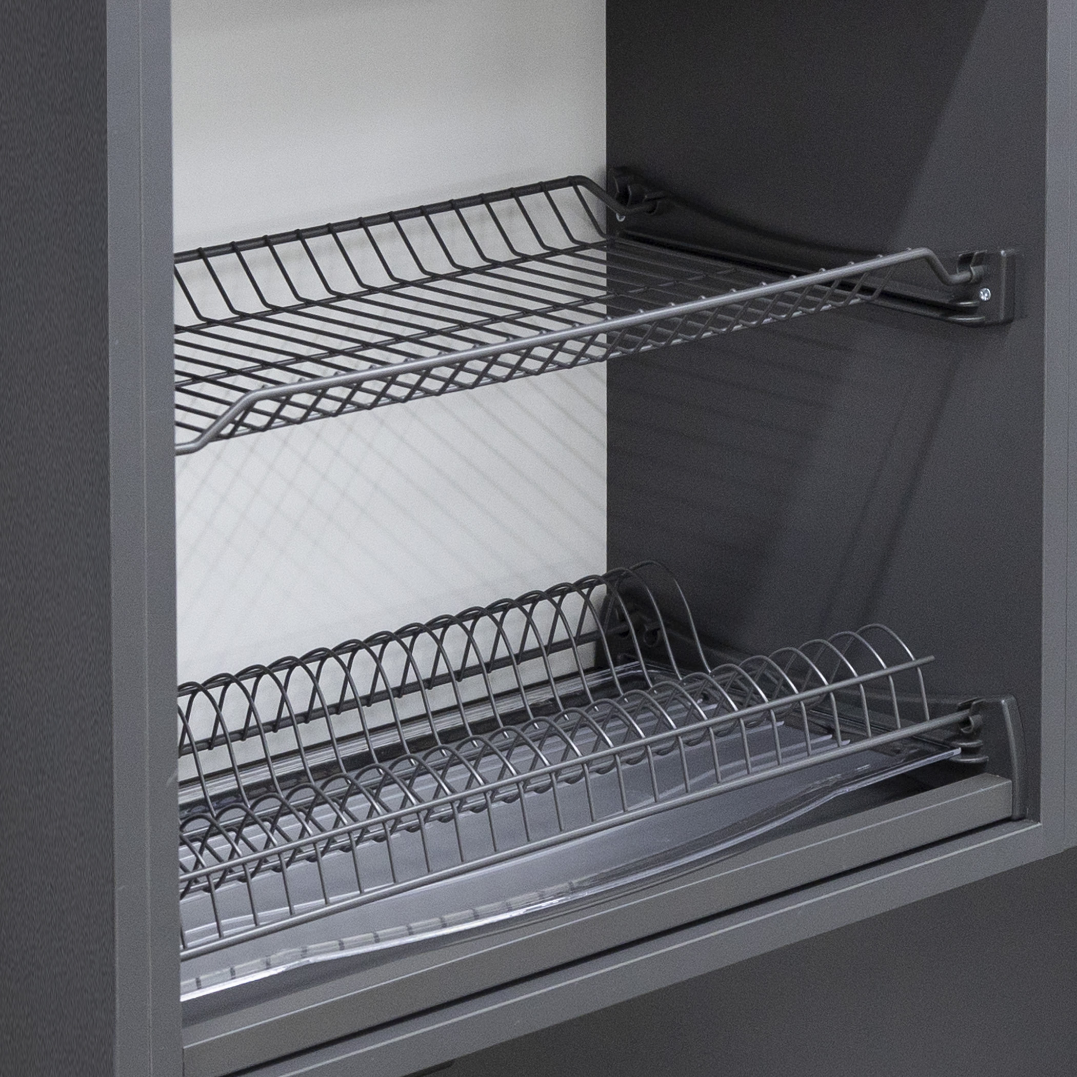 Dish drainer 800 HUGO with profile, graphite AKS - Image 4