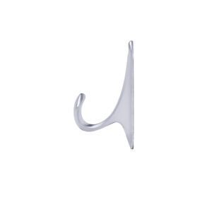 Furniture hook single-horn met. DELTA matt chrome AKS - Image 4