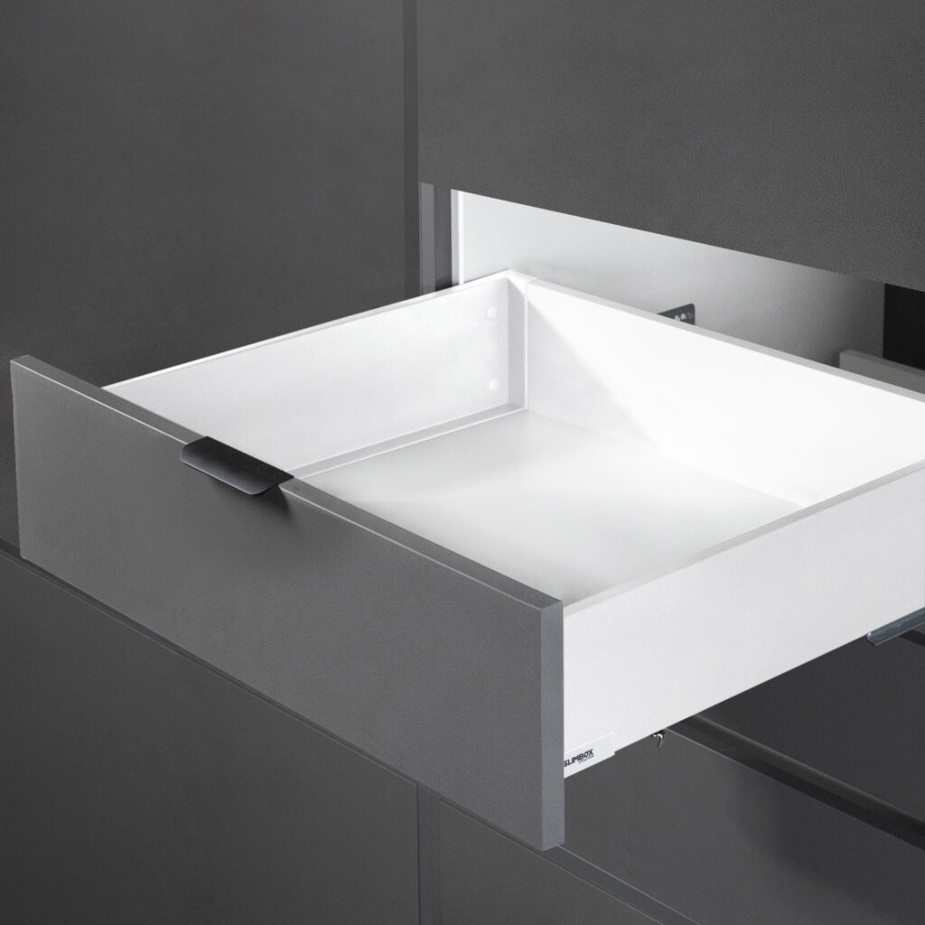 Система ящиков Slimbox Evolution L-450 H=116 белый SOFT CLOSE ДСП16мм