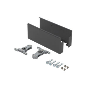 Держатель передней стенки внутреннего ящика H=84 Slimbox Evolution графит - изображение 1