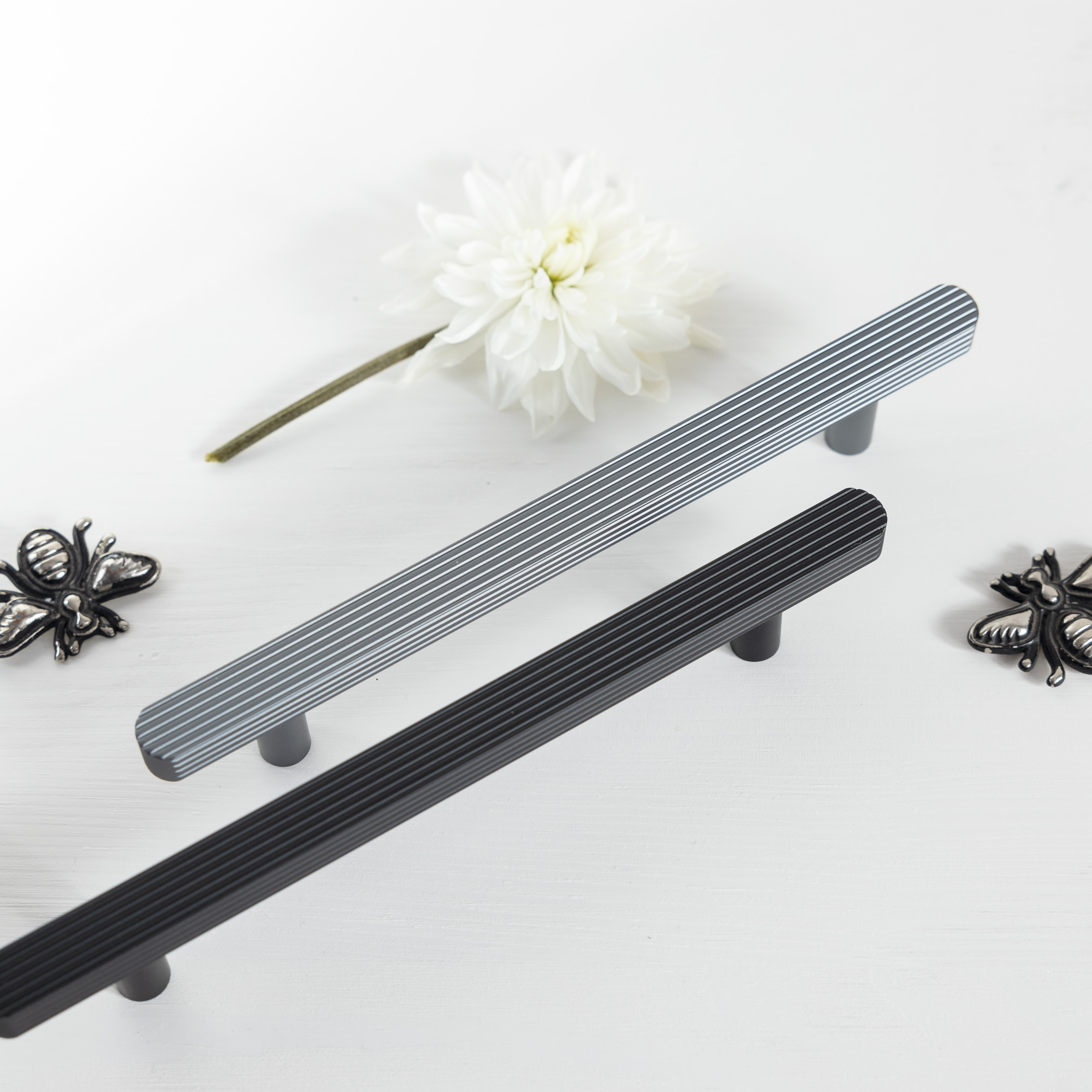 Furniture handle aluminum bracket GAME 192 matte black, AKS - Image 6