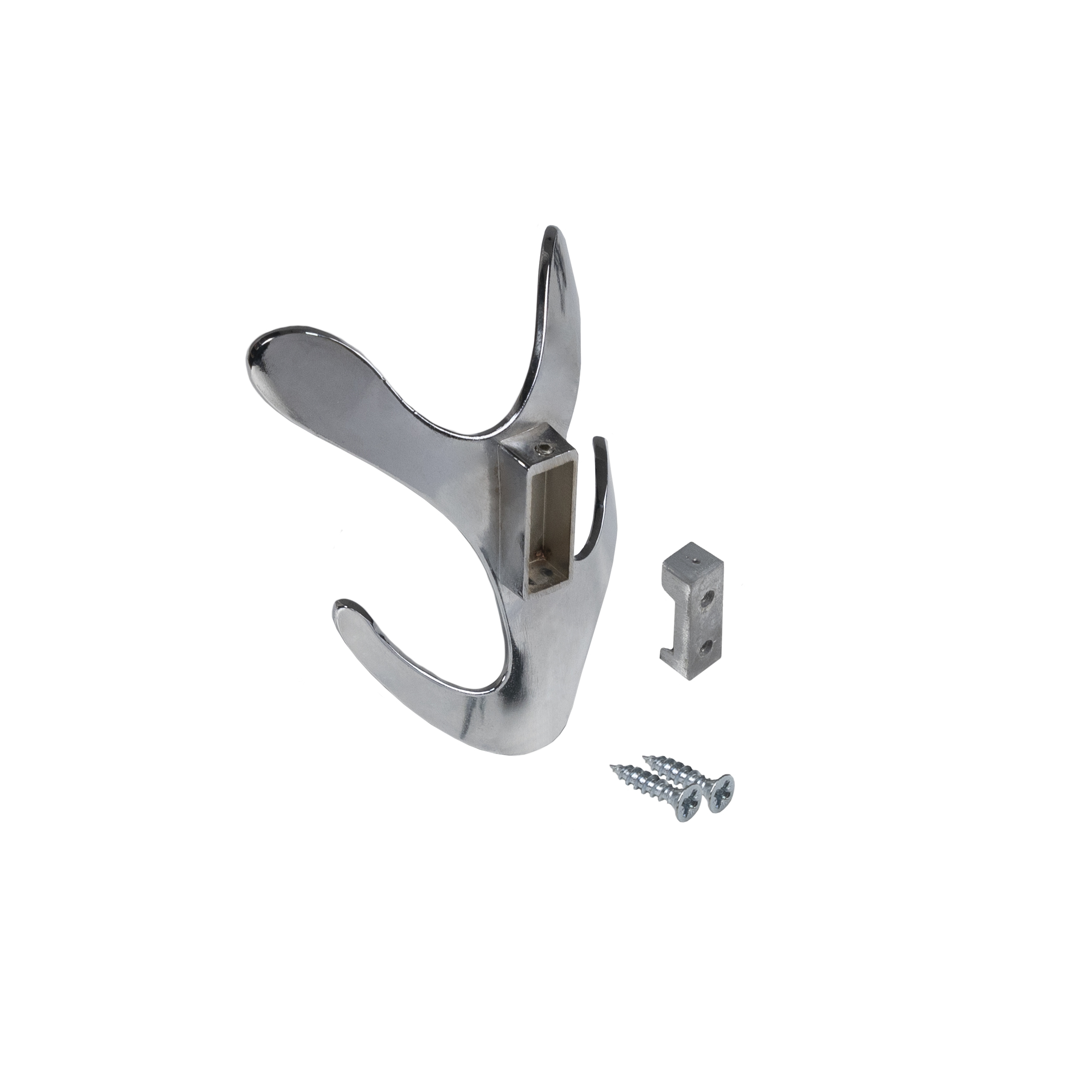 Furniture hook four-horn met. KORAL chrome AKS - Image 5