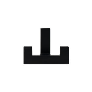 Furniture hook two-horn met. BENZ matt black AKS - Image 5