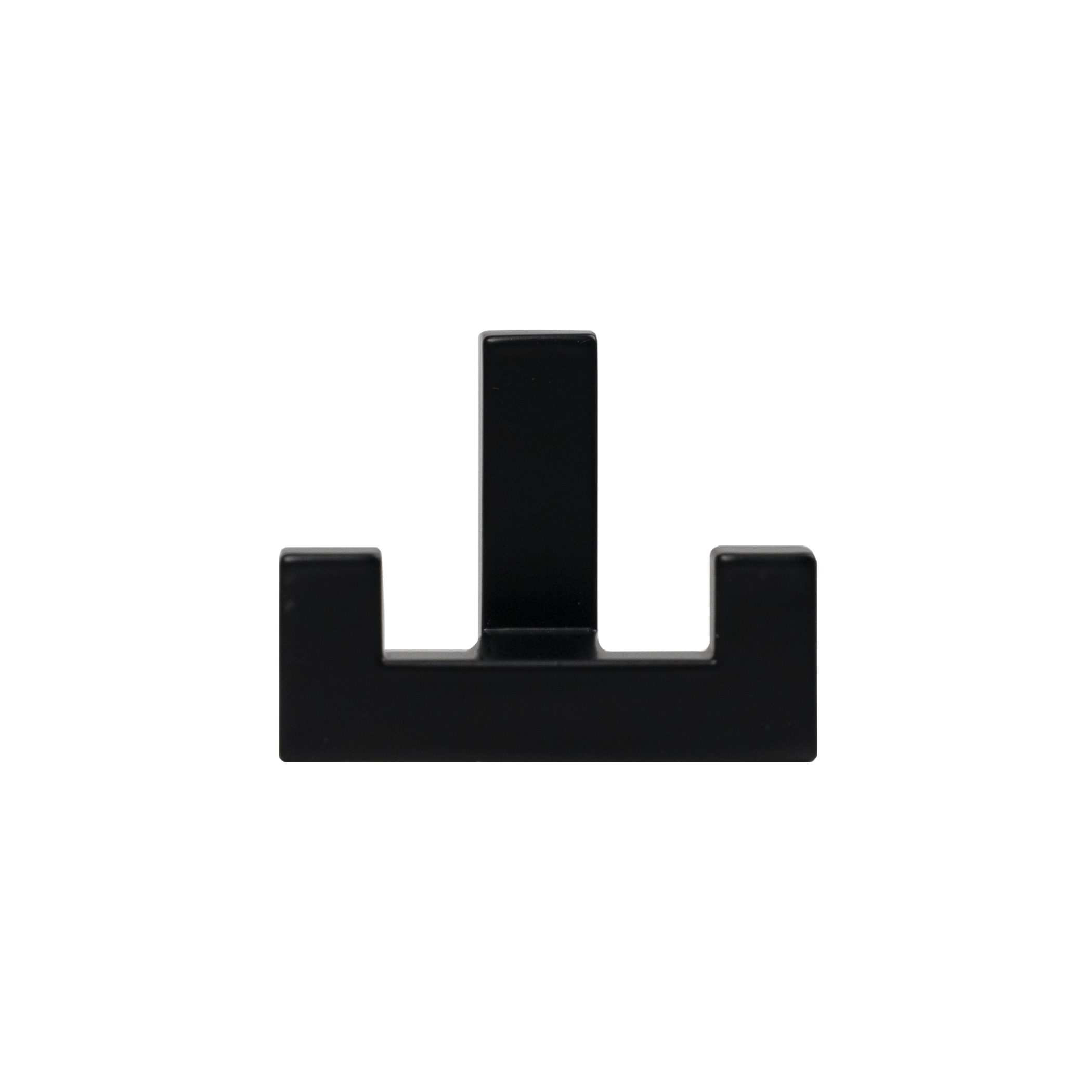 Furniture hook two-horn met. BENZ matt black AKS - Image 5