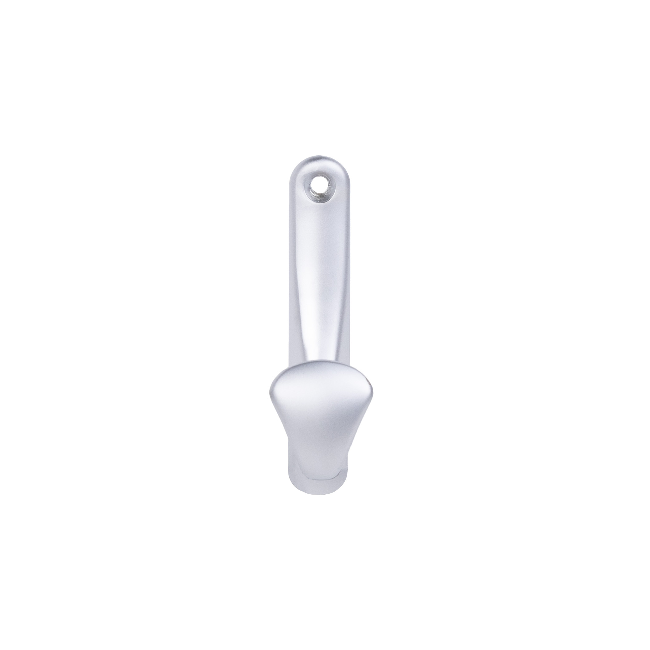Furniture hook single-horn met. DELTA matt chrome AKS - Image 3