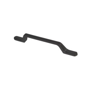 Furniture handle bracket met. SIGN 128 black, AKS - Image 3