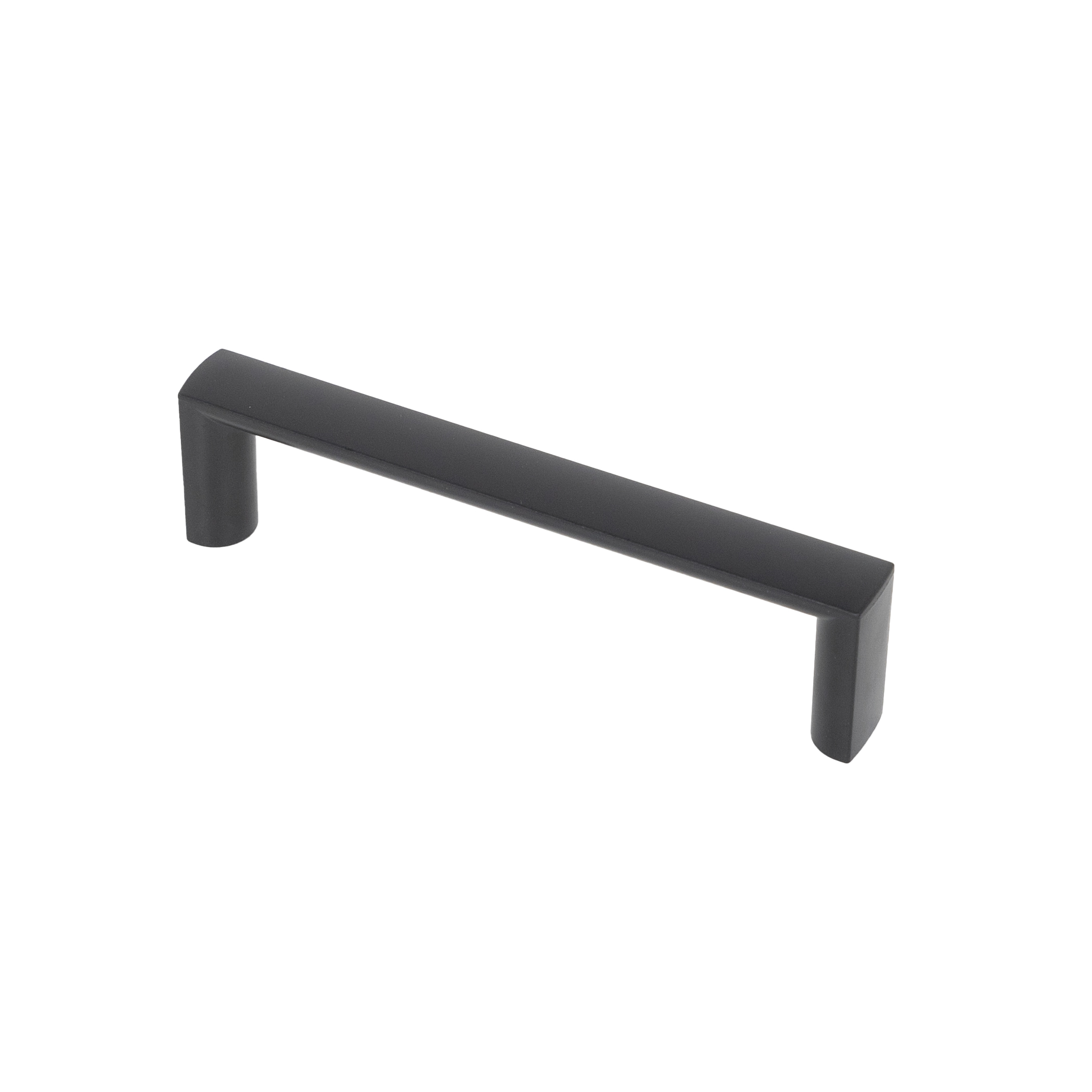 Furniture handle bracket plastic. PS155/S155 96 black matt AKS - Image 1