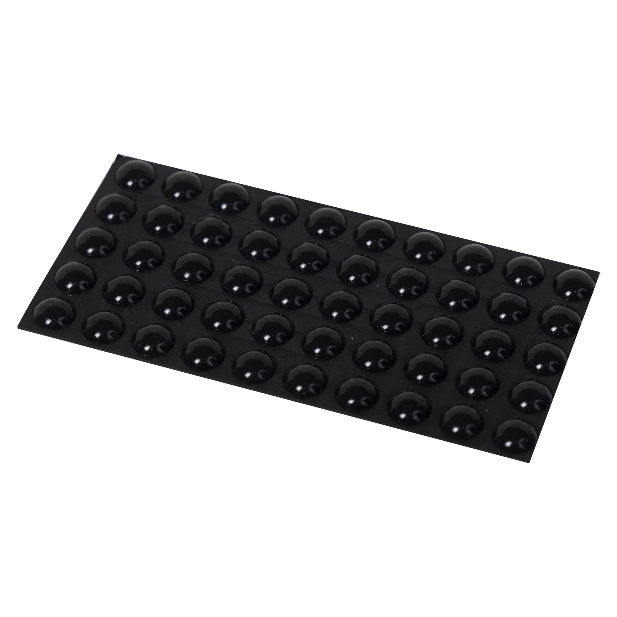 Silicone bumper d10 h=3 AKS (sheet = 50 pcs.) black - Image 1