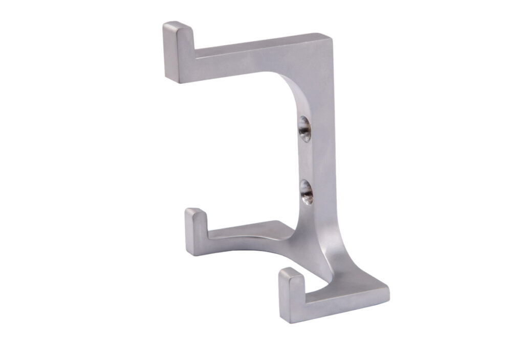 Furniture hook three-horn met. TRITON matt chrome AKS