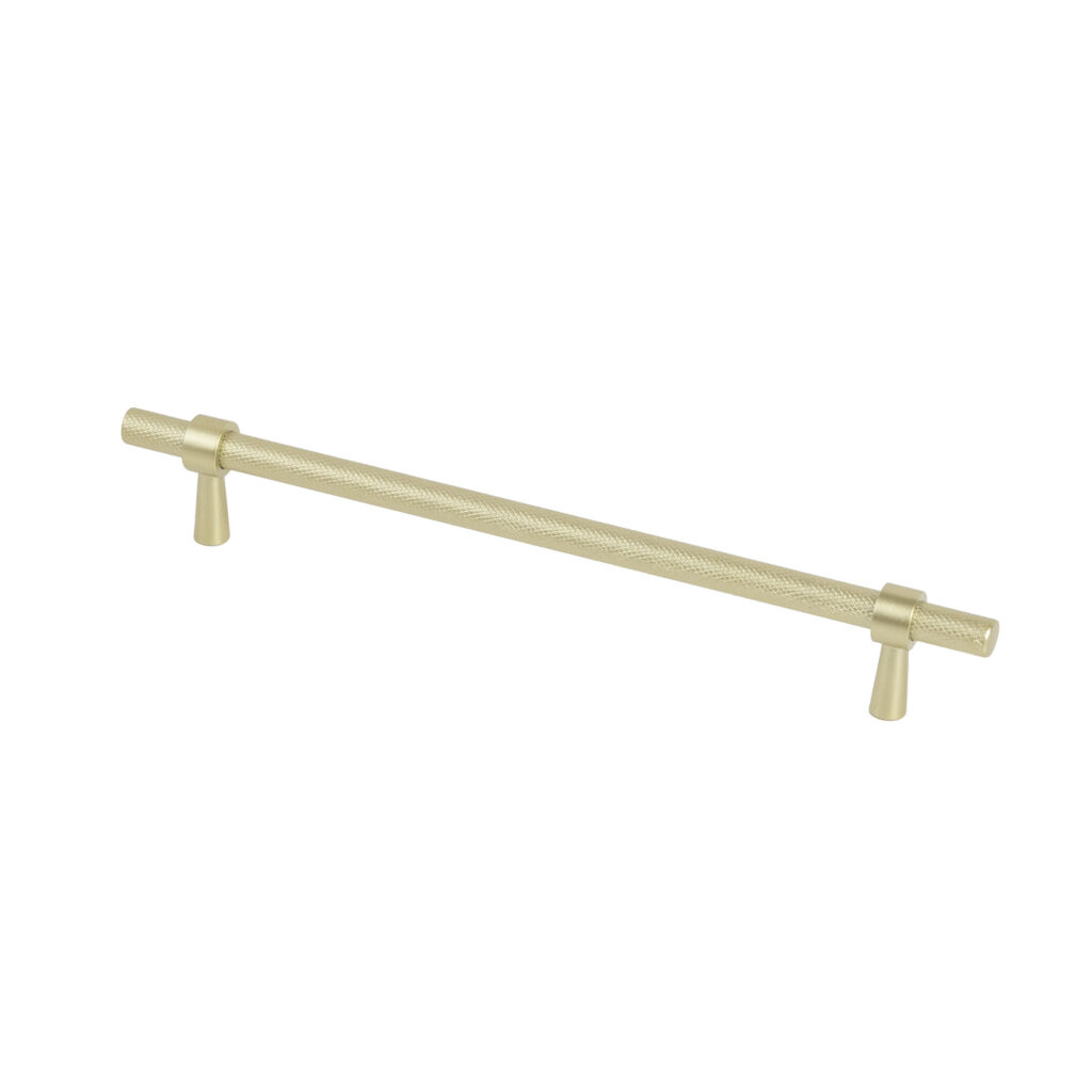 Furniture handle bracket met. GRAFITTI 192 brushed gold, AKS