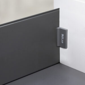 Set of ultra-thin sidewalls Qtype Evolution L-450 H=148 graphite chipboard16mm - Image 3