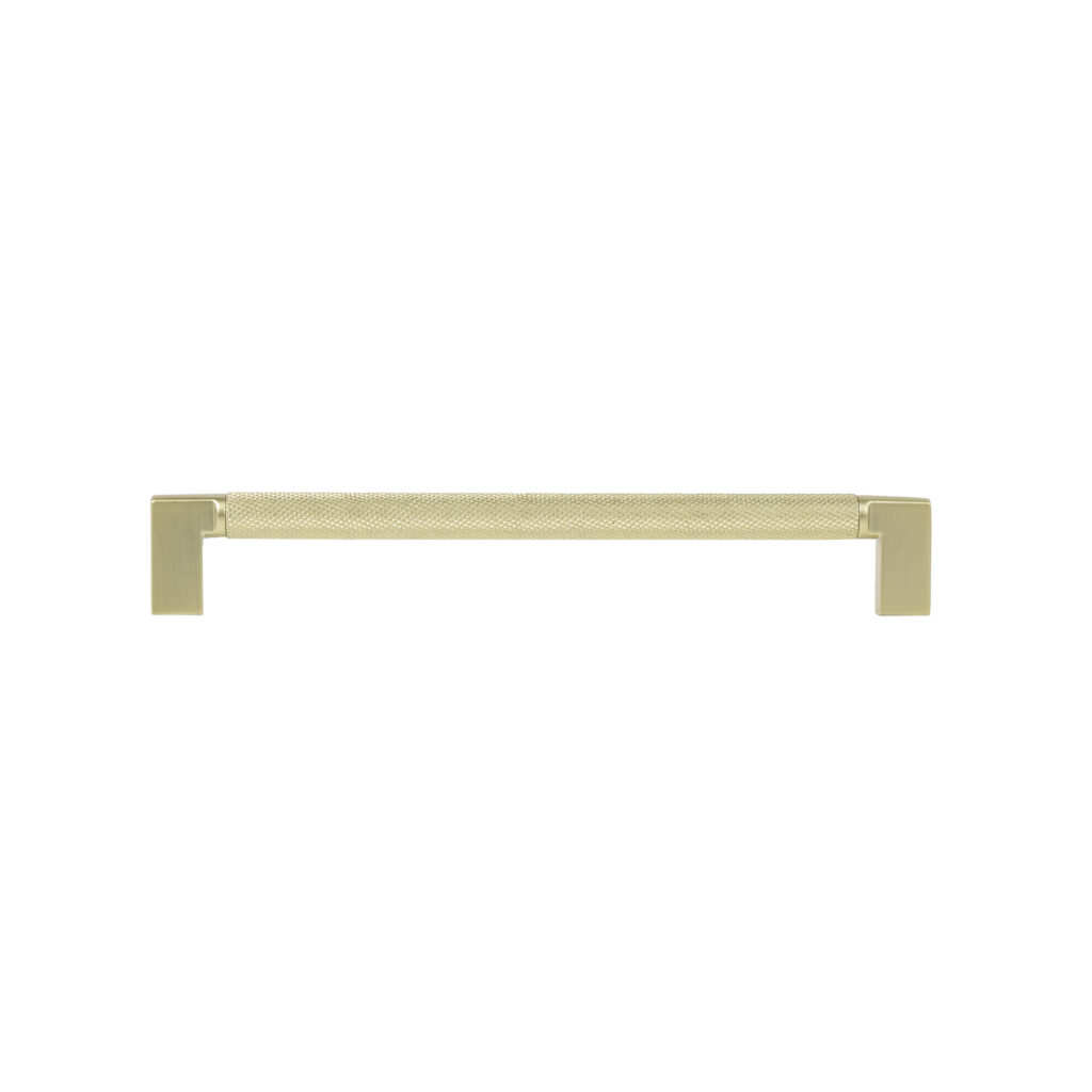 Furniture handle bracket met. MUSE 192 brushed gold, AKS