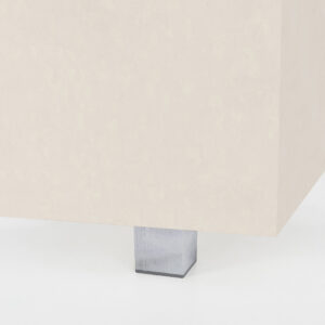 Furniture support aluminum DAKP-27 h60 with adjustable polished steel AKS - Image 3
