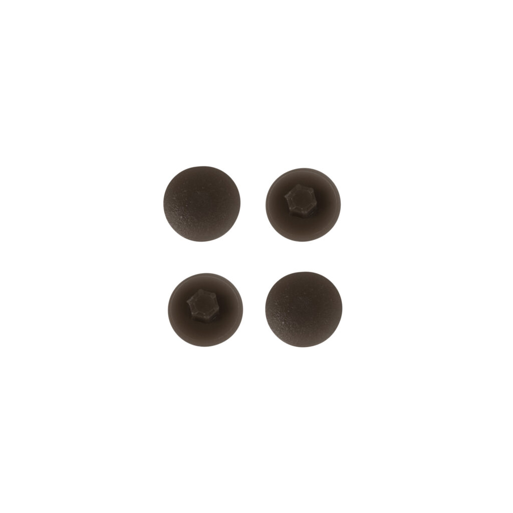 Plastic plug for wenge confirmations (38) PL (pack of 1 thousand pieces)