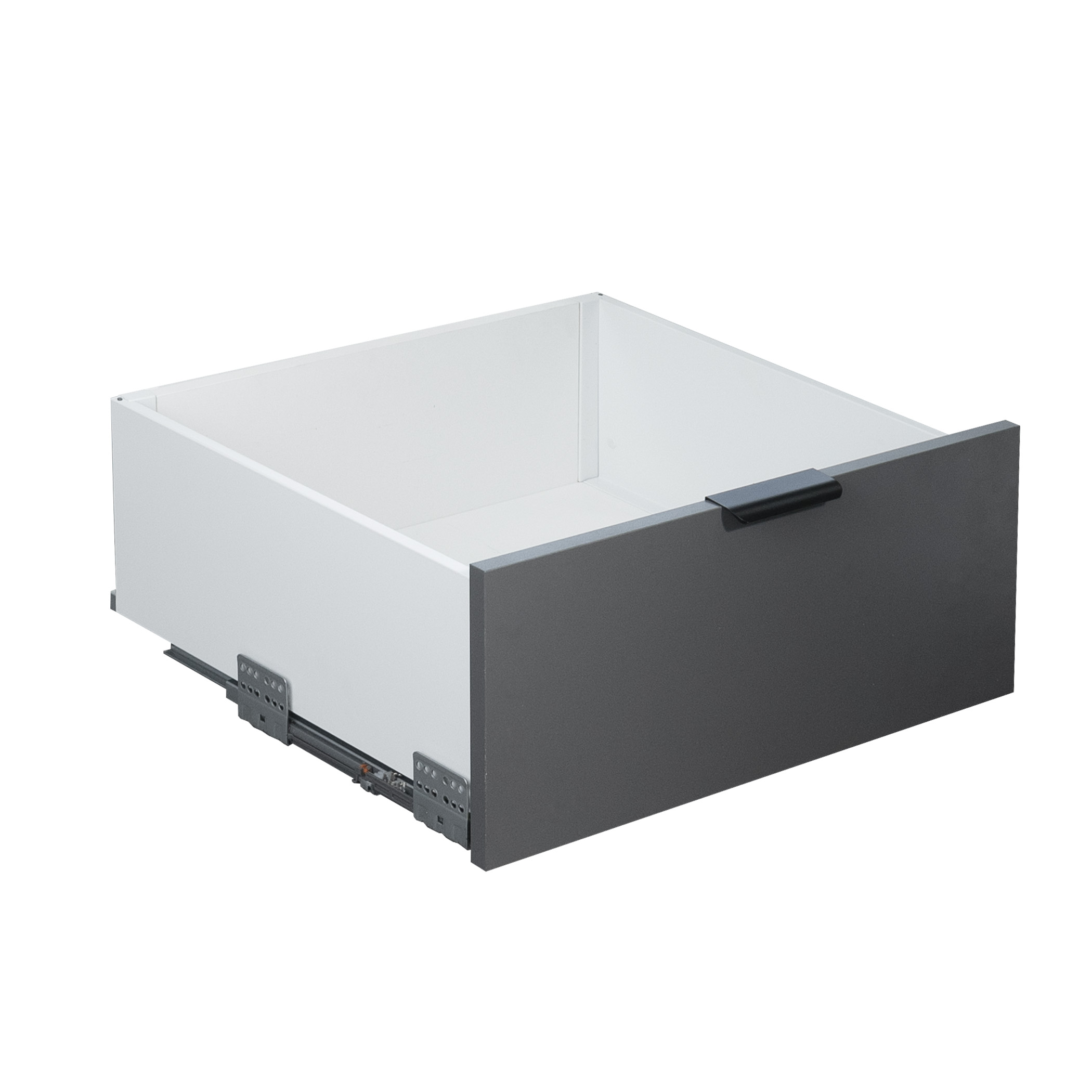 Система ящиков Slimbox Evolution L-450 H=199 белый SOFT CLOSE ДСП16мм - изображение 1