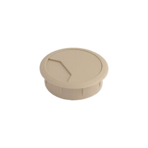 Cable plastic pass D60mm beige-maple (6027) LEBA - Image 1