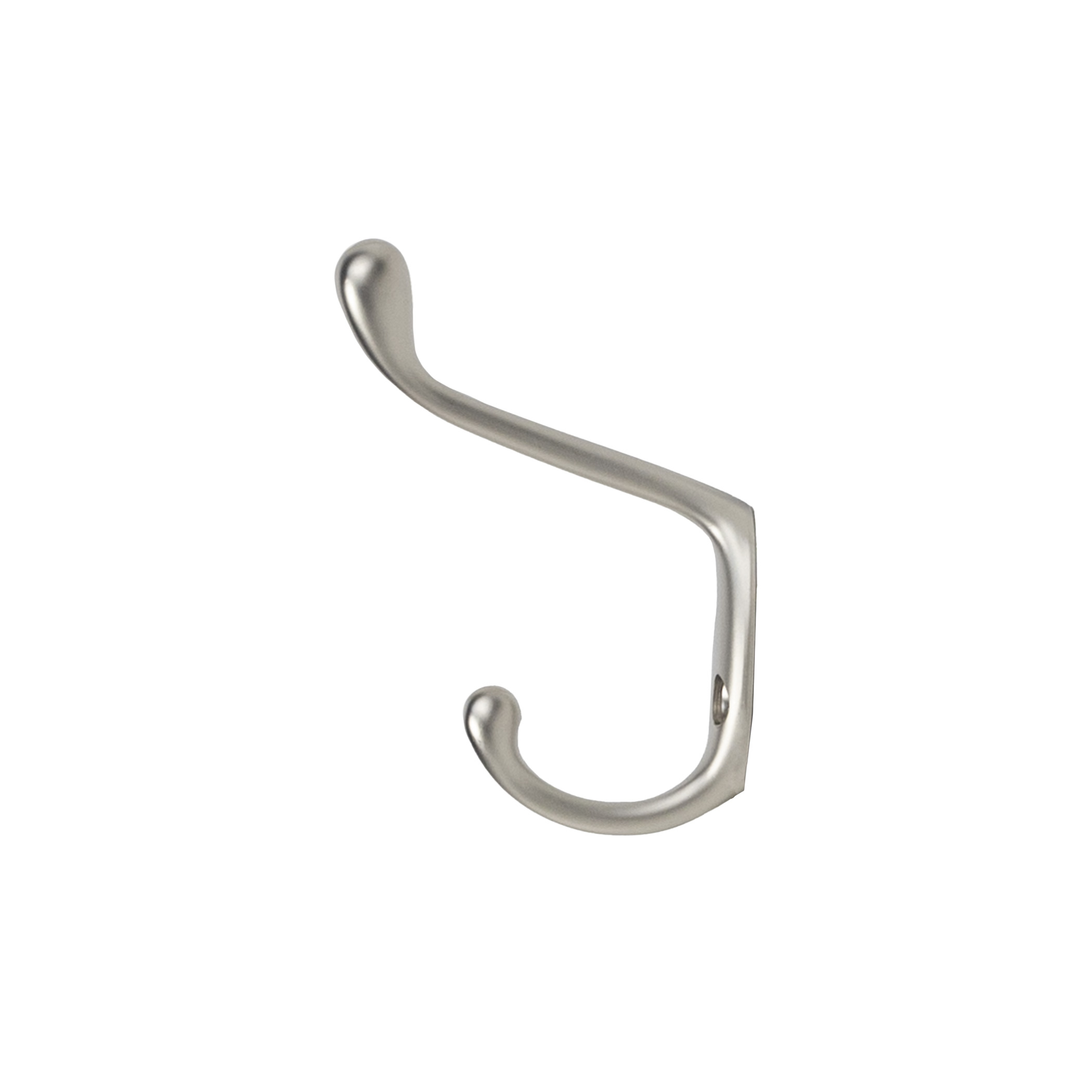 Furniture hook two-horn met. VIOL satin AKS - Image 3