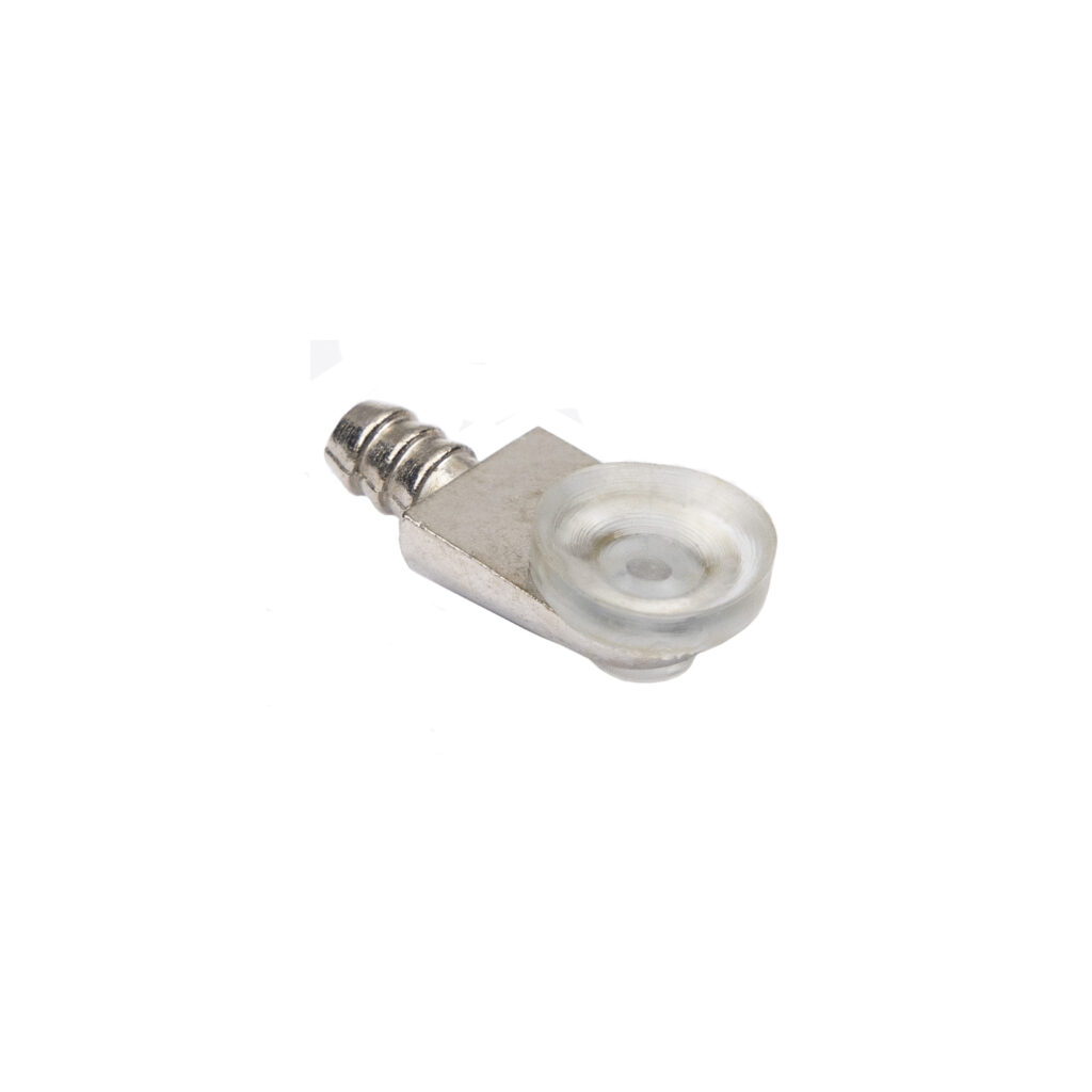 Shelf holder for glass met. L-003B chrome (1 pack = 20 pcs.) AKS