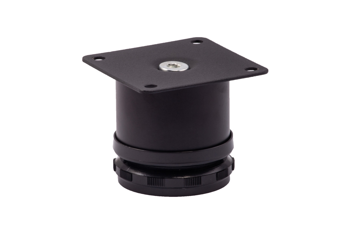 Furniture support meth d50 h50 with adjustable black AKS - Image 1