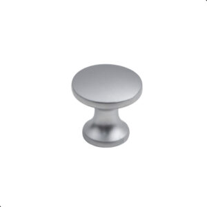 Furniture handle met button ONLY matt chrome, AKS - Image 1